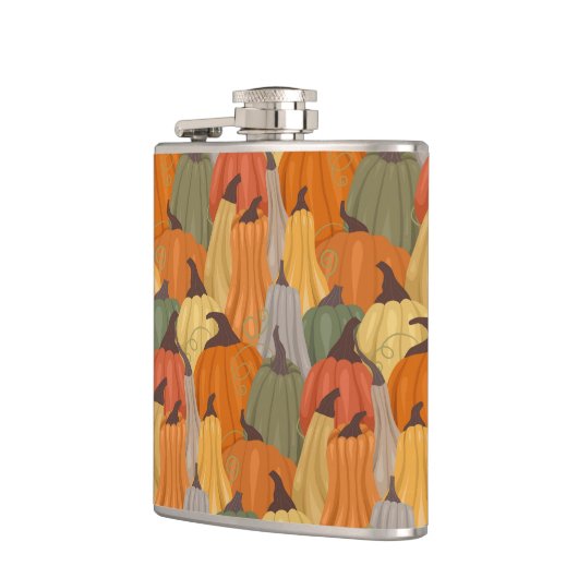 Gemütliche Kürbis Flachmann (Links)