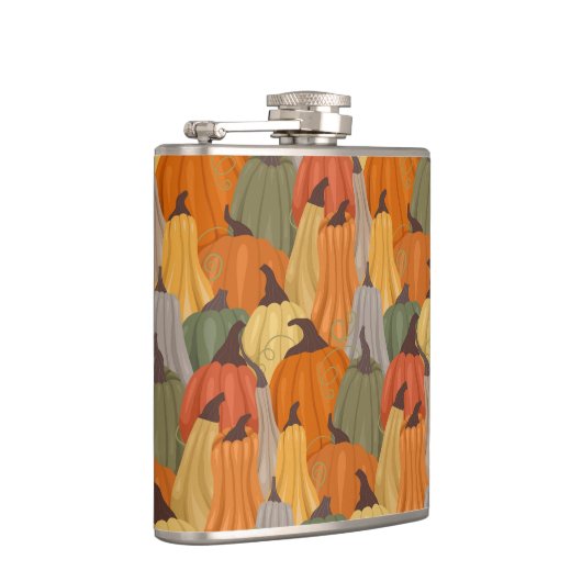 Gemütliche Kürbis Flachmann (Rechts)