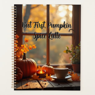 Gemütliche Kürbis-Herbstblätter (Saisonale Edition Planer