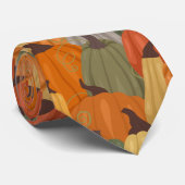 Gemütliche Kürbis Krawatte (Gerollt)