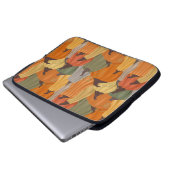 Gemütliche Kürbis Laptopschutzhülle (Vorne Knopf)