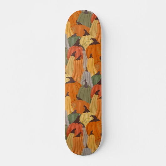 Gemütliche Kürbis Skateboard (Vorne)