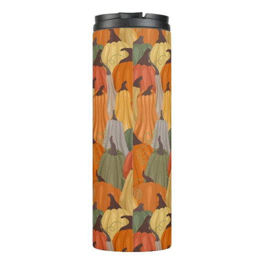 Gemütliche Kürbis Thermosbecher (Rückseite)