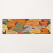 Gemütliche Kürbis Yogamatte (Rückseite (Horizontal))