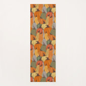 Gemütliche Kürbis Yogamatte (Vorderseite)