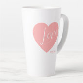 Gemütliche Latte-Tasse Milchtasse (Rechte Ecke)