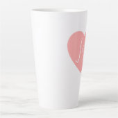 Gemütliche Latte-Tasse Milchtasse (Vorderseite)