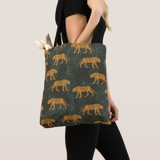 Gemütliche Leopardendecke Tasche (Von Nahem)