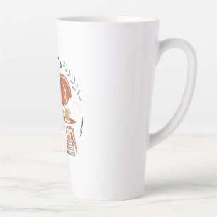 Gemütliche Lesecke für Kaffeeliebhaber Milchtasse