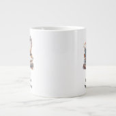 Gemütliche Leseecke Jumbo-Tasse (Vorderseite)