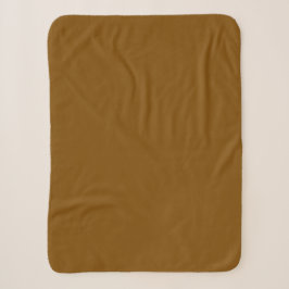 Gemütliche massive braune Decke – Weich, warm, min Sherpadecke