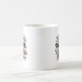 Gemütliche Minimalisten-Zitat-Tasse  Kaffeetasse (Mittel)