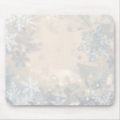 Gemütliche moderne Winterästhetik Mousepad (Vorne)