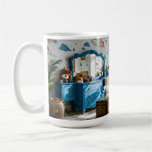 Gemütliche Morgeninspiration Kaffeetasse (Links)