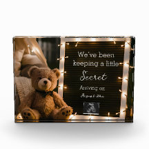 Gemütliche Nacht mit Teddybären-Schwangerschaftsan