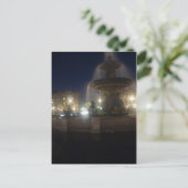 Gemütliche Nacht Postkarte (Stehend Vorderseite)