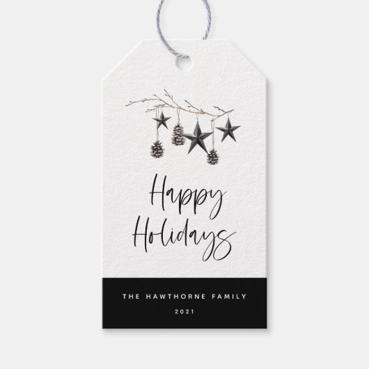 Gemütliche Naturfreude Geschenkanhänger (Vorderseite)