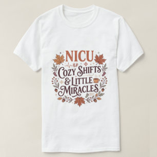 Gemütliche NICU-Krankenschwester Kleine Wunder Her T-Shirt