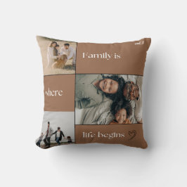 Gemütliche Personalisierte Zuhause-Kissen-Abdeckun Kissen