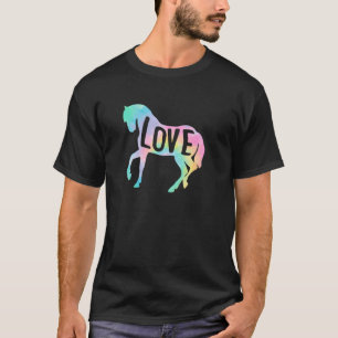 Gemütliche Pferdestall-Ästhetik Rustikale Equine P T-Shirt