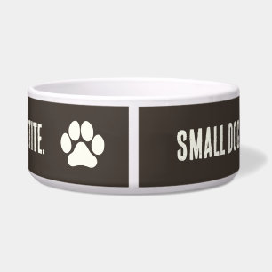 Gemütliche Pfoten Kollektion Napf