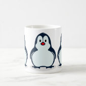 Gemütliche Pinguin-Tasse Kaffeetasse (Mittel)