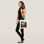 Gemütliche Pixel-Fantasy-Ufertasche Tragetasche (Vorderseite (Model))