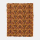 Gemütliche Pumpkins und weiche Vines Fleece Blanke (Vorderseite)