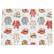 Gemütliche Pyjamas Boho-Babyparty-Muster