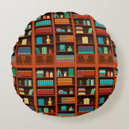 Gemütliche Regale Rundes Kissen