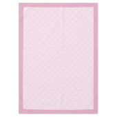 Gemütliche rosa Karierte Tischtücher für das Abend Tischdecke (Vorderseite)