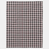 Gemütliche Rot Schwarz Karierte Decke für Hütte od (Vorderseite)