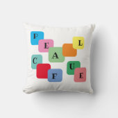 Gemütliche ruhige Nächte | Premium Soft Throw Kiss Kissen (Vorderseite)