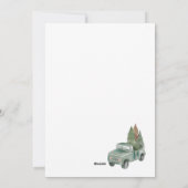 Gemütliche rustikale Weihnachten (Rückseite)