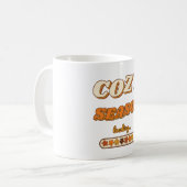 Gemütliche Saison wird geladen... Retro 70er Herbs Kaffeetasse (Vorderseite Links)