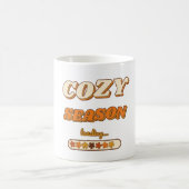Gemütliche Saison wird geladen... Retro 70er Herbs Kaffeetasse (Mittel)