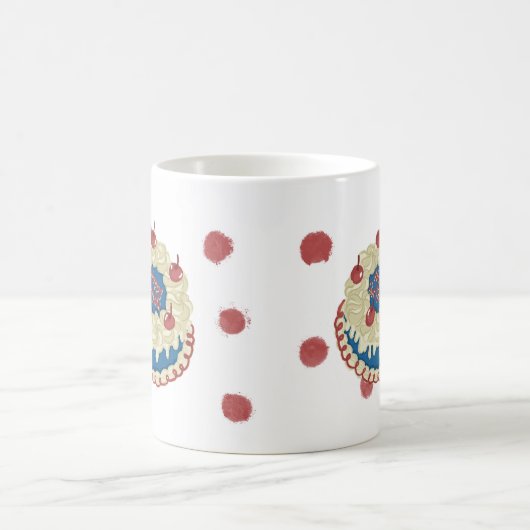 Gemütliche Schluchten mit einer Kirsche auf der Ob Kaffeetasse (Mittel)