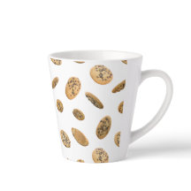 Gemütliche Schokoladenchip-Kookie-Tasse