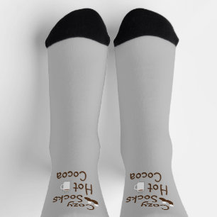 Gemütliche Socken und warme Kokospalmen Crew Socke