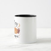 Gemütliche Spuk-Saison Tasse (Zentrum)