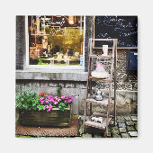 Gemütliche Straße in Belgien Magnet (Vorne)