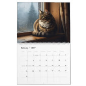 Gemütliche Tiere - Wandkunst-Kalender Kalender (Feb 2027)