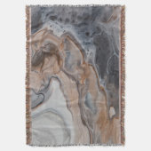 Gemütliche und weiche Bronze, Grau und Creme aus M Decke (Vorderseite Vertikal)