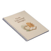 Gemütliche Universelle Designs Notebook - Minimali Notizblock (Rechte Seite)