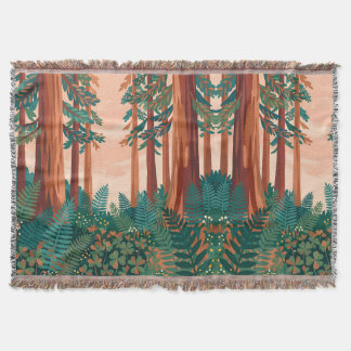 Gemütliche Walddecke – Redwood Teal Kupfer Design Decke