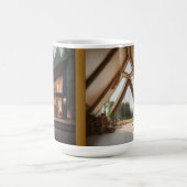 Gemütliche Waldhütte-Kaffeetasse – Modernes Glasha Kaffeetasse (Mittel)