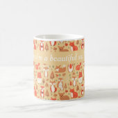 Gemütliche Waldtiere 2 Kaffeetasse (Mittel)