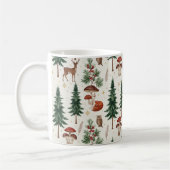 Gemütliche Waldtiere des Winterwaldes Tasse (Links)