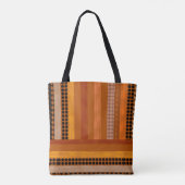 Gemütliche warme Farben Yoga Tote Tasche (Rückseite)