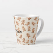 Gemütliche warme Weihnachts-Gingerbread-Kekse Milchtasse (Rechte Ecke)
